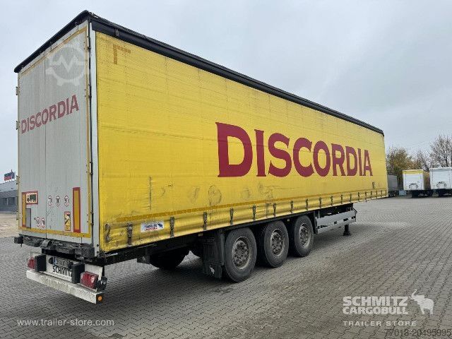 Open semitrailer with tarp Schmitz Cargobull Curtainsider Standard