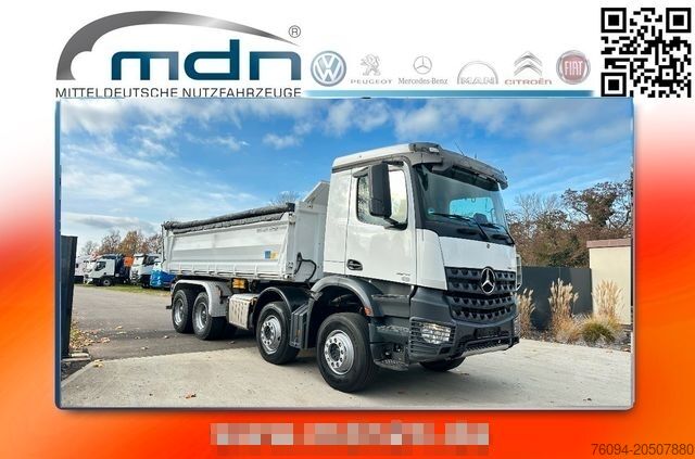 Dreiseitenkipper LKW MERCEDES-BENZ Arocs 3251 8x4 MEILLER Bordmatik Plane