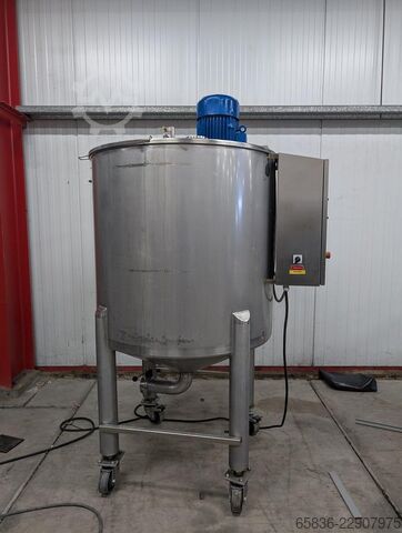 Serbatoio di miscelazione Parema in acciaio inox con agitatore (miscelatore per condimenti), anno 20 Parema PAR5L-25