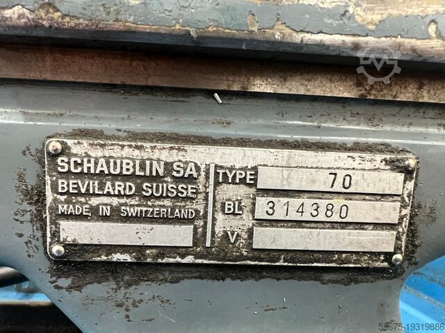 정밀 선반 Schaublin 70