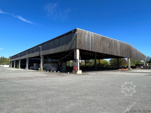 Wood glulam hall warehouse 4.560m² 