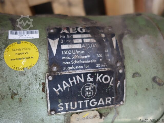 Tezgah değirmeni HAHN & KOLB