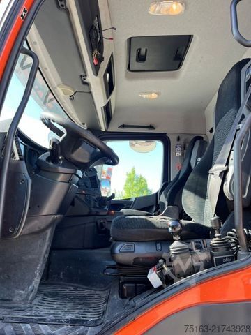 Lastbilmonteret kran MERCEDES-BENZ Arocs 2643 L 6x4 Abrollkipper mit Kran Funk+Grei
