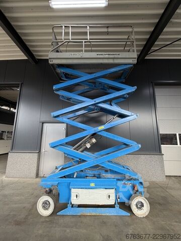 JLG 2646ES makaslı platform, makaslı personel yükseltici, 2006 model / 975 saat, 10 m çalışma yüksek JLG 2646ES schaarlift schaar hoogwerker 2006 / 975uur
