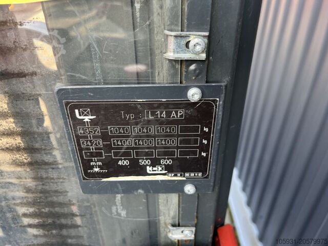 Impilatore pedonale Linde L14AP