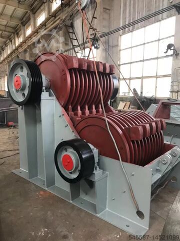 double rotor hammer crusher mill 