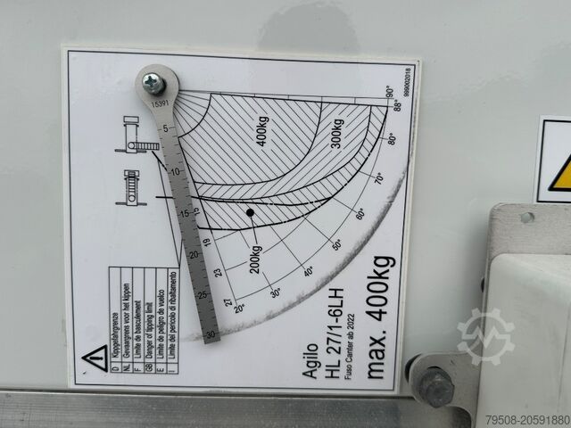 İnşaat asansörü Böcker Agilo HL 27 Furniture Lift, 12-2024, 62 hours!