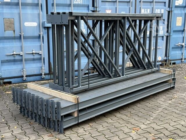 Yüksek raflı depo palet raf sistemi SLP / Regallänge: 21,64lfm. / Regalständer: 2.310 x 1.100 mm