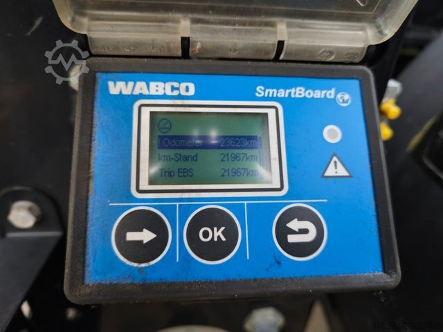 Auflieger KRONE ZZB18eLZ Dolly aktiv gelenkt Achse