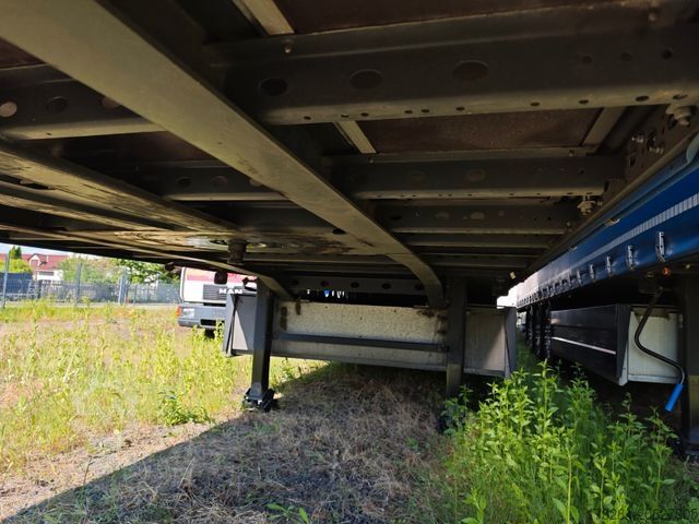 Opin hálf-vagn með segldúk SCHWARZMÜLLER POWER LINE  SAF  1. und 3. Achslift Ladebordwand