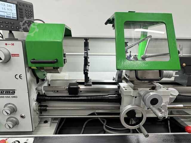 Leit-/Zugspindeldrehmaschine HUVEMA HU 360 x 1000 VAC DRO