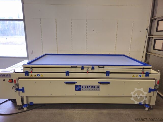 진공 프레스 장치 및 예열기 ORMA DUPLEX 30/15