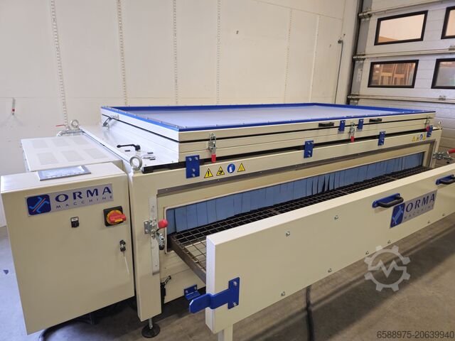 진공 프레스 장치 및 예열기 ORMA DUPLEX 30/15