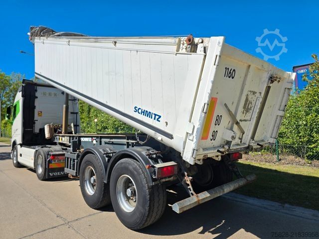 Semirremolque volquete SCHMITZ CARGOBULL SKI 22 / Blatt gefedert