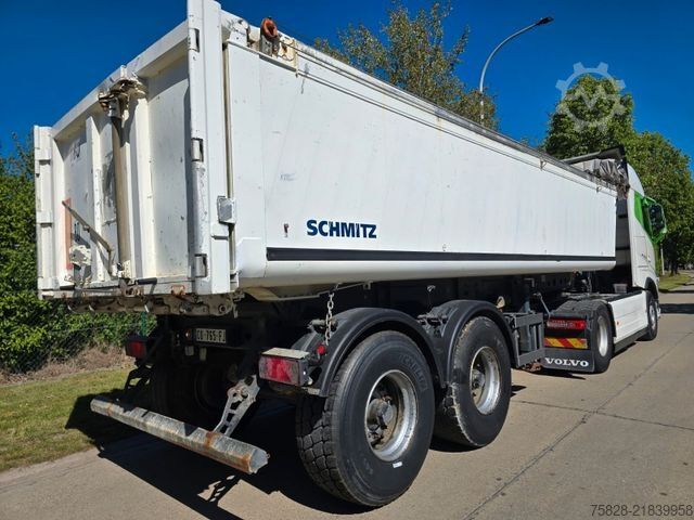 Semirremolque volquete SCHMITZ CARGOBULL SKI 22 / Blatt gefedert