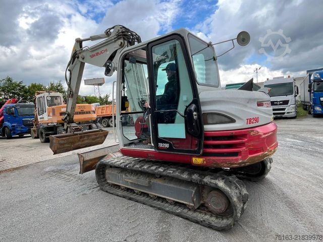 Minibagger TAKEUCHI TB 290 Minibagger Powertilt+Löffel 4804h