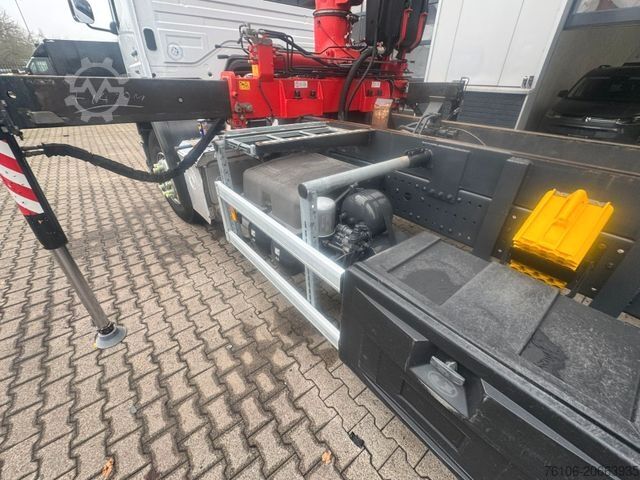 Camión volquete MERCEDES-BENZ Axor 2633 Kipper mit Kran Fassi F135