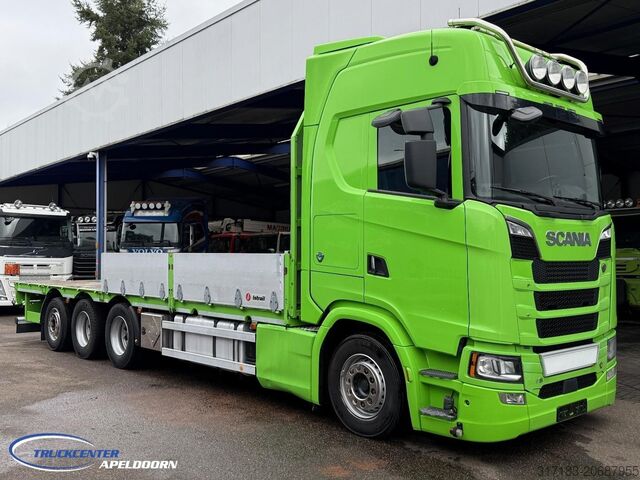 Automobilių transporteris Scania R730 V8 NGS 8x4, Retarder, Machinetransporter, ...