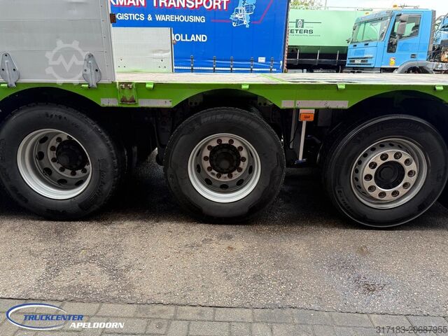Automobilių transporteris Scania R730 V8 NGS 8x4, Retarder, Machinetransporter, ...