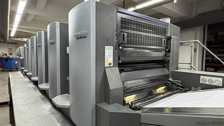 ऑफसेट शीट प्रिंटिंग मशीन Heidelberg SPEEDMASTER CD 102-5+LX2