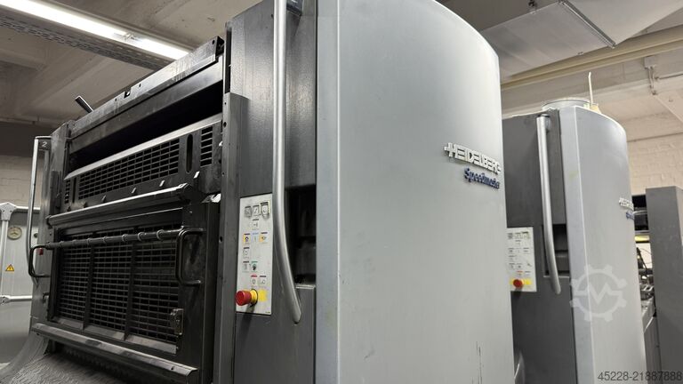ऑफसेट शीट प्रिंटिंग मशीन Heidelberg SPEEDMASTER CD 102-5+LX2