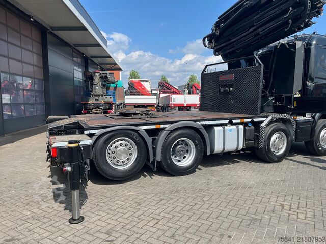 ক্রেন ট্রাক Scania R490 R 490 8x2 Euro 6 HMF 8520-K6 + JIB FJ2000-K6