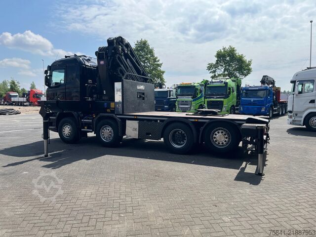ক্রেন ট্রাক Scania R490 R 490 8x2 Euro 6 HMF 8520-K6 + JIB FJ2000-K6
