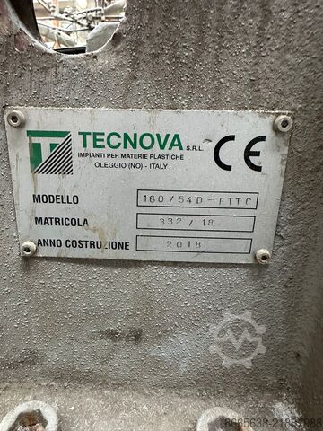 Línea de reciclaje Tecnova 160/54D-FTTC