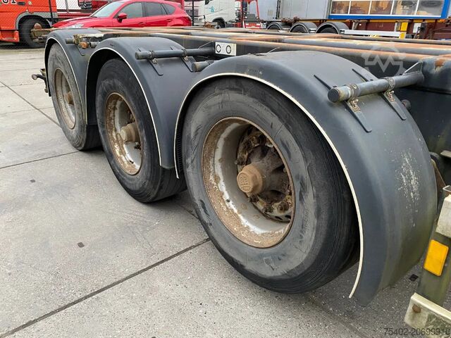 Transporte de contenedores D-TEC FT-43-03V / Flexitrailer / 2x Extendable / BPW ...