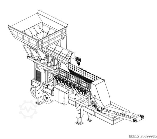 Máy nghiền đá vụn Polygonmach WF wobbler feeder