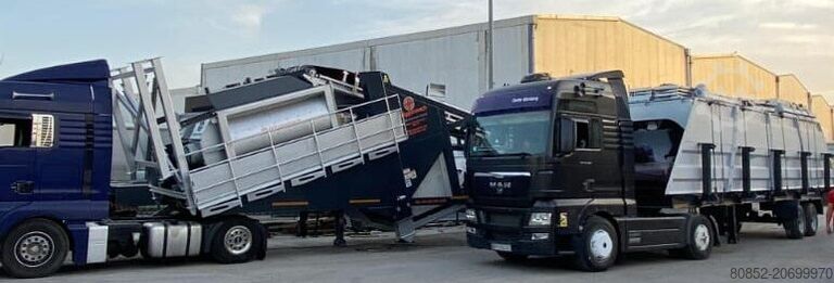 Nhà máy trộn bê tông Polygonmach PMC150 150m3 mobile batch plant