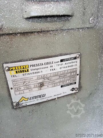 Serra de esquadria dupla Emmegi Single 2 500 TU6 P1250KG