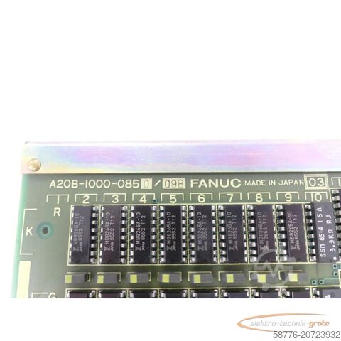 Fanuc komponents Fanuc A20B-1000-0850 / 09B Board SN:YUY666-2544