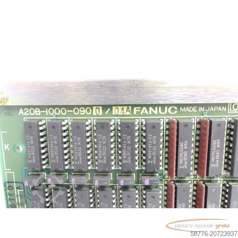 Komponen Fanuc Fanuc A20B-1000-0900 / 04A Karte / Platine