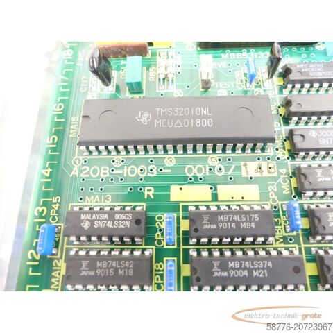 Fanuc komponents Fanuc A20B-1003-0010 / 14B Erweiterungskarte A350-1003-T016 / 06 SNYJY066G2040H