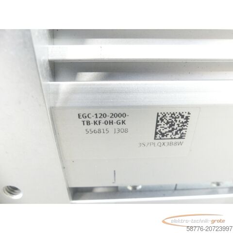 Компонент Festo Festo 556815 / EGC-120-2000-TB-KF-0H-GK Zahnriemenachse SN: 3S7PLQX3B8W