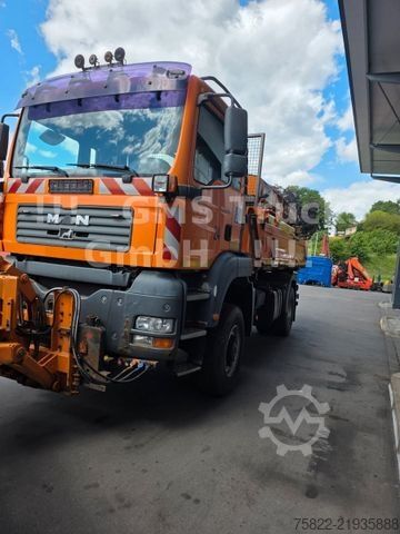 آخر MAN TGA 18.350 / 4X4 ALLRAD / Winterdienst Kommunal