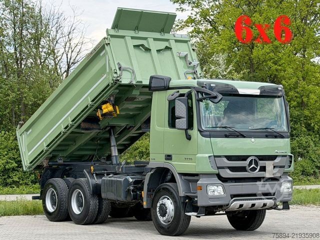 Kipper LKW MERCEDES-BENZ ACTROS 3336* KIPPER 4,90 * 6x6 * TOPZUSTAND