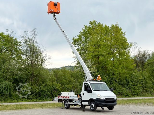 Kuorma-autoon asennettu työskentelyalusta IVECO DAILY 35S13*Hubarbeitsbühne *MULTITEL 160 ALU/DS