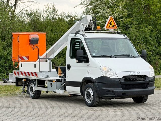 Kuorma-autoon asennettu työskentelyalusta IVECO DAILY 35S13*Hubarbeitsbühne *MULTITEL 160 ALU/DS