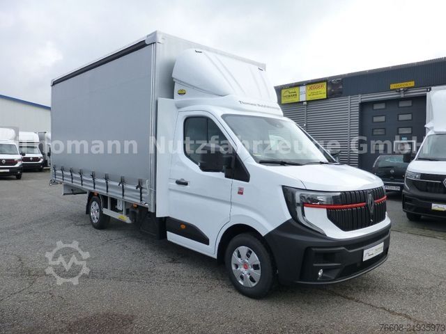 Samochód dostawczy z plandeką RENAULT NEW Master Pritsche Plane Vollalu Aktivsitz Cam