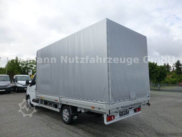 Samochód dostawczy z plandeką RENAULT NEW Master Pritsche Plane Vollalu Aktivsitz Cam