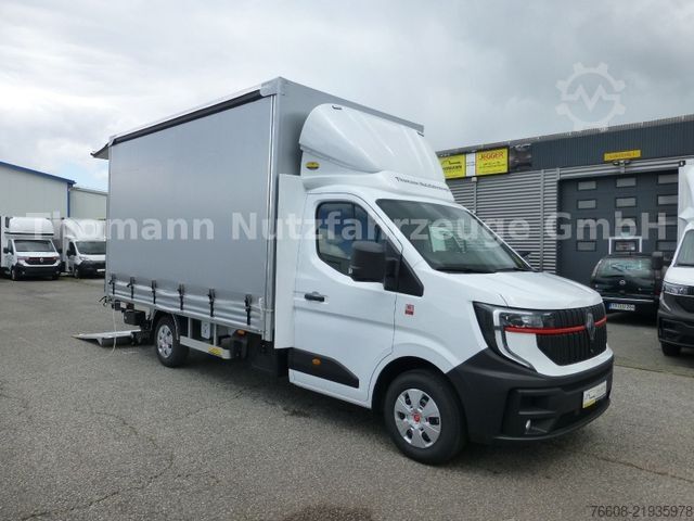 Samochód dostawczy z plandeką RENAULT NEW Master Pritsche Plane BÄR Ladebordwand