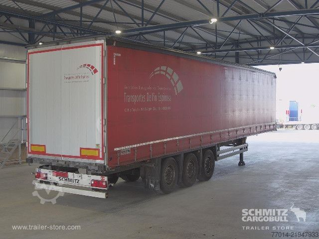 Atvira puspriekabė su tentu Schmitz Cargobull Curtainsider Standard