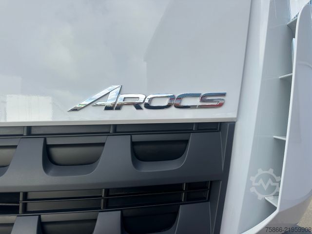 Platformas kravas automašīna ar tentu MERCEDES-BENZ 1827 Arocs 4x4 Fahrschulausrüstung