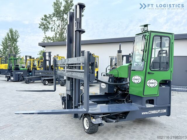Fjögurra leiða lyftarar Combilift C4500 DIESEL DUPLEX WIDE FORK POSITIONER