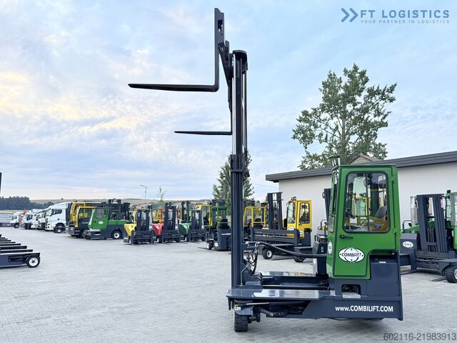 Fjögurra leiða lyftarar Combilift C4500 DIESEL DUPLEX WIDE FORK POSITIONER