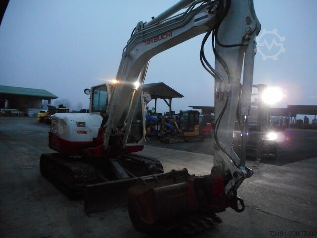 Mini excavator Takeuchi TB 290 mit POWERTILT