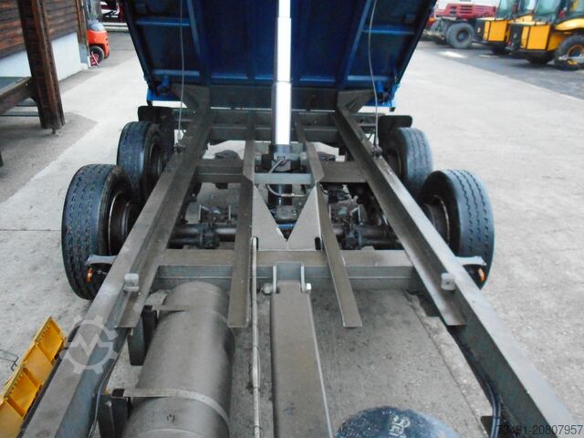 Three-way tipper trailer Obermaier OS2-TD89A Tandem 3Seitenkipper