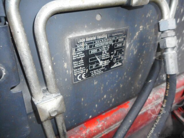 ফর্কলিফ্ট Linde H20D-03 Triplex SS Kabine